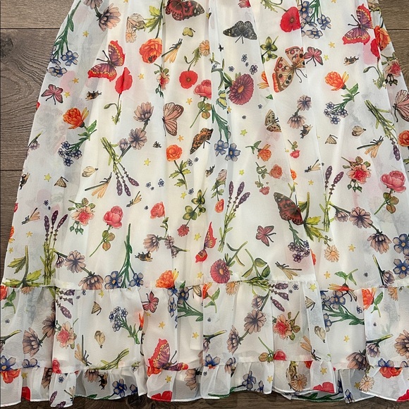 leena Mac Duggal Butterfly Floral dress - Picture 5 of 14